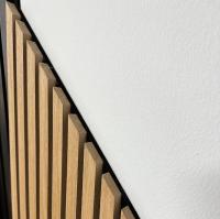 panely urezano pod uhlem detail - Dřevoprodej Staša