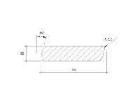 fasada sibirsky modrin 20x95 - Dřevoprodej Staša
